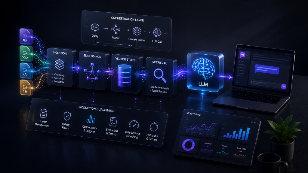 Abstract neural network visualization for integrating LLMs into production systems